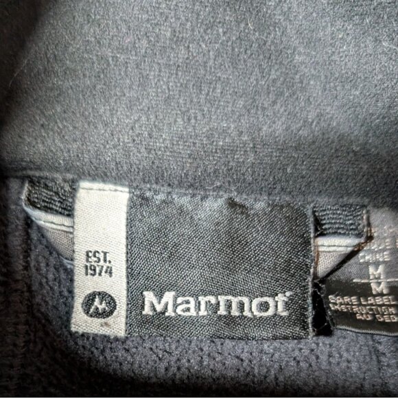 Marmot Gravity Jacket Mens Medium Zip Front Fleece Gorpcore - Picture 3 of 15